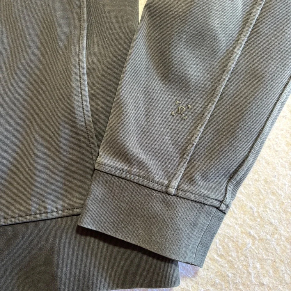 Lululemon Men's Sojourn Jacket Zip Up Activewear‎ Athleisure Black Size M